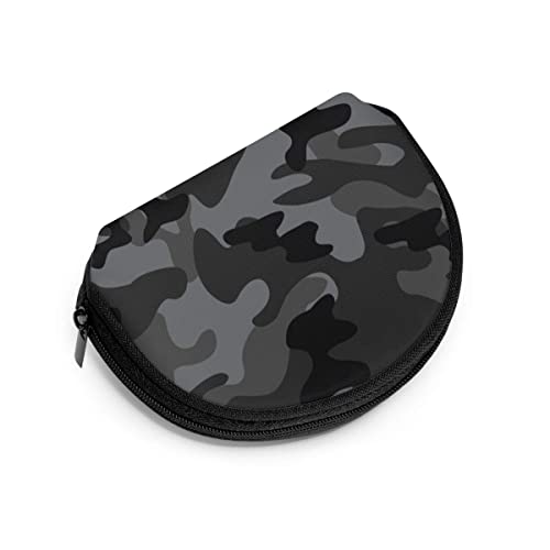 Monedero LINGF, Camuflaje Abstracto de Camuflaje para Mujeres y niñas, Bolsa de Almacenamiento de Maquillaje cosmético, Monedero para Compras al Aire Libre, Organizador de Billetera