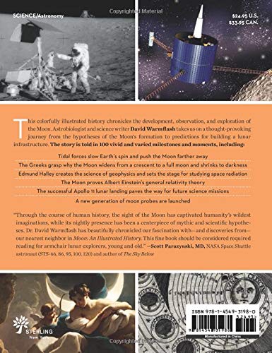 Moon:An Illustrated History: From Ancient Myths to the Colonies of Tomorrow (Sterling Illustrated Histories) [Idioma Inglés]