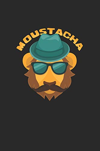 Moustacha: 6x9  | lined | ruled paper | notebook | notes