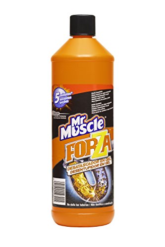 Mr Muscle - Forza Desatascador Gel Power. Gel limpia tuberías. Desatascador líquido potente desagües, 1L