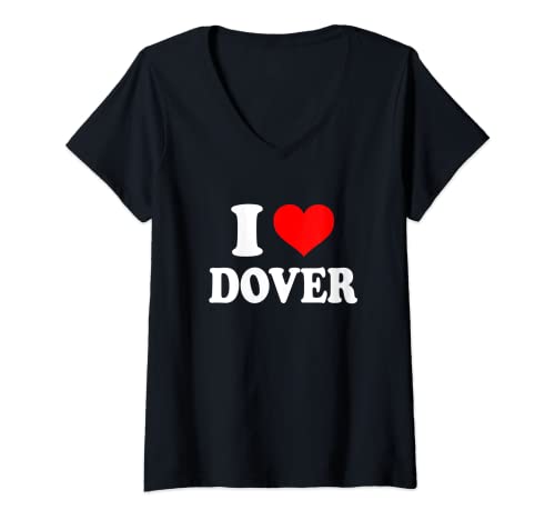 Mujer Dover - Me encanta Dover Camiseta Cuello V