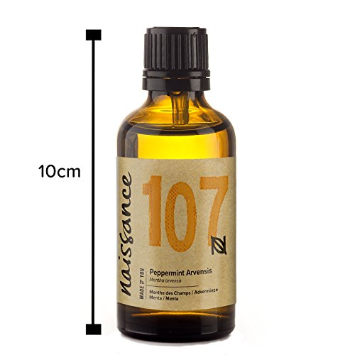 Naissance Aceite Esencial de Menta n. º 107 – 50ml - 100% puro, vegano y no OGM.