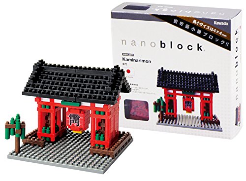 Nanoblock Juego de construcción Kaminarimon 45piezas