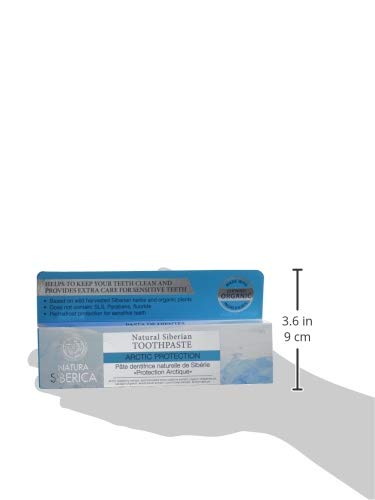 Natura Siberica Pasta de Dientes Natural Siberiana, Protección Ártica - 100 gr