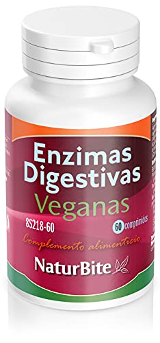 naturbite ENZIMAS DIGESTIVAS VEGANAS 60comp.