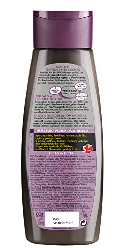 NaturVital Mascarilla Organic Salon Sin Sulfatos Protección Color 300 ml