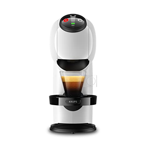 Nescafé Dolce Gusto Genio S Krups KP2401.Cafetera de cápsulas para bebidas frías o calientes, 15 bares de presión, modo Eco, pantalla táctil, 2 ajustes temperatura [Clase de eficiencia energética A]