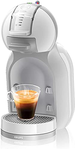 Nescafé Dolce Gusto Mini Me S Krups KP1201. Cafetera de cápsulas, 15 bares de presión, capacidad 0.8L, bebidas frías o calientes, modo Eco, Play&Select, Thermoblock, 35 tipos café