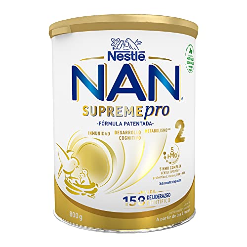 Nestlé Nan Supremepro 2 Leche de Continuación en Polvo, 3 x 800g