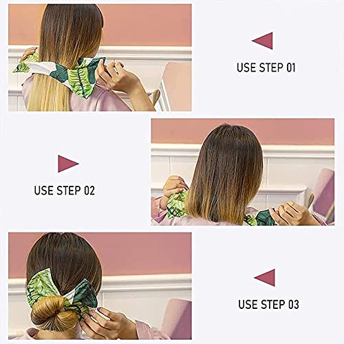 NICENEEDED 11Pcs Set de Peinado para Cabello DIY, Bollo Hábil para Accesorios de Herramientas para el Cabello, Hair Bun Maker para Trenzar el Cabello Herramienta de Peluquería