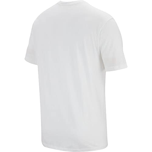 NIKE M NSW Club tee Camiseta de Manga Corta, Hombre, White/Black