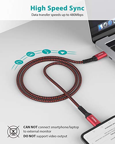 NIMASO Cable USB C a USB C(3 Pack:0.3m+1m+2m),Cable Tipo C Carga Rápida 60W 20V/3A Nylon Duradero Trenzado Compatible con Galaxy S21/S21+/S21 Ultra/S20/S10,Note10,Google Pixel 3a XL,Huawei P30,Macbook