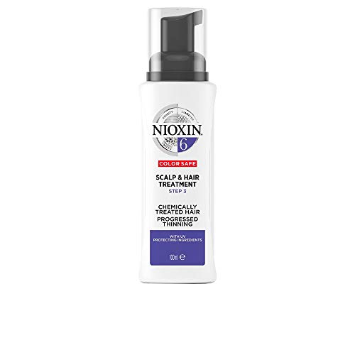 Nioxin Sistema 6 Color Safe Tratamiento De Cuero Cabelludo Y Cabello - 100 ml.