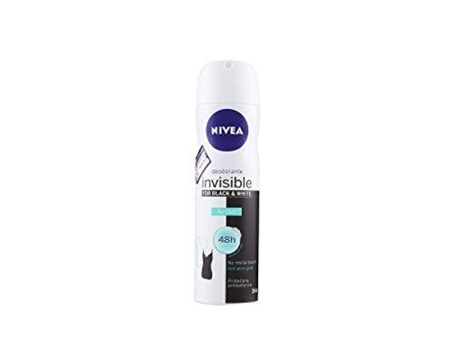 NIVEA Deodorante spray black&white invisible active 150 ml.