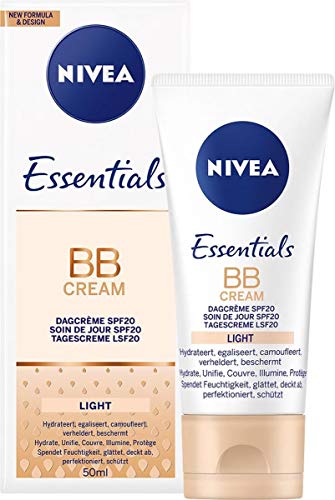 Nivea Essentials BB Crema SPF 20 Luz, 50 g