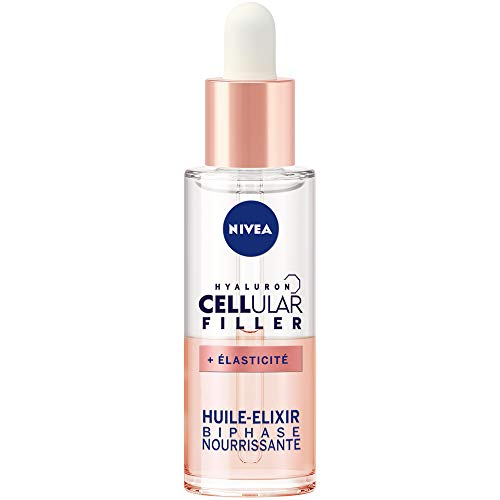 Nivea - Hyaluron Cellular Filler - Aceite facial nutritivo y elasticidad 30 ml, aceite facial enriquecido con ácido hialurónico, cuidado facial para toda la piel