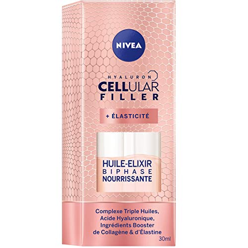 Nivea - Hyaluron Cellular Filler - Aceite facial nutritivo y elasticidad 30 ml, aceite facial enriquecido con ácido hialurónico, cuidado facial para toda la piel