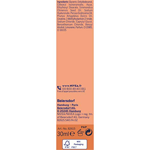 Nivea - Hyaluron Cellular Filler - Aceite facial nutritivo y elasticidad 30 ml, aceite facial enriquecido con ácido hialurónico, cuidado facial para toda la piel