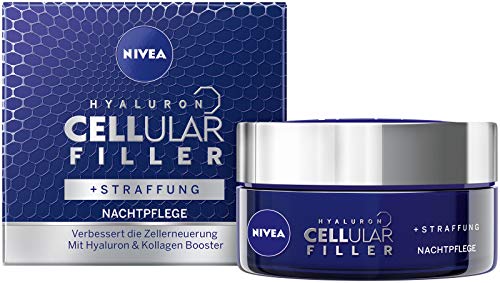 NIVEA Hyaluron CELLular Filler Crema de Noche Antiedad - 50 ml