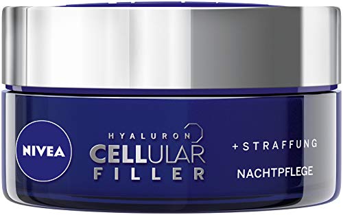 NIVEA Hyaluron CELLular Filler Crema de Noche Antiedad - 50 ml