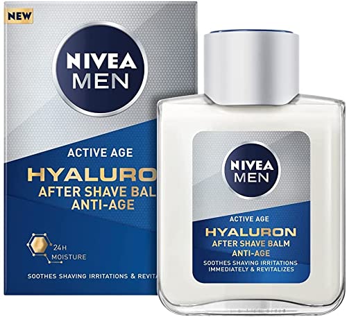 NIVEA MEN Hyaluron Crema Hidratante Antiedad FP15 + NIVEA MEN Hyaluron Bálsamo After Shave