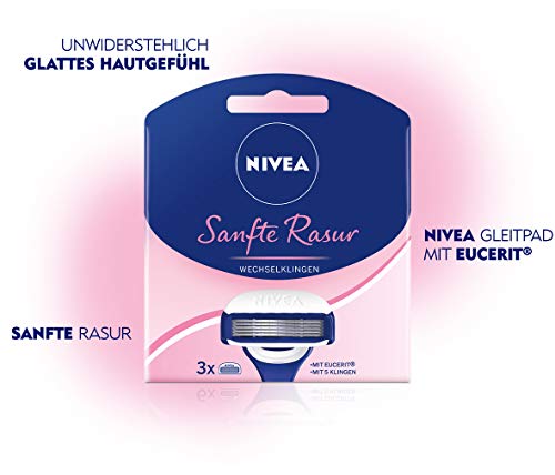 Nivea Premium Afeitar, 3 unidades/paquete, afeitado, 3 Pack (3 x 4 G)