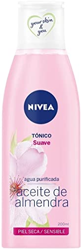 NIVEA - Tónico facial + limpiador facial con aceite de almendras