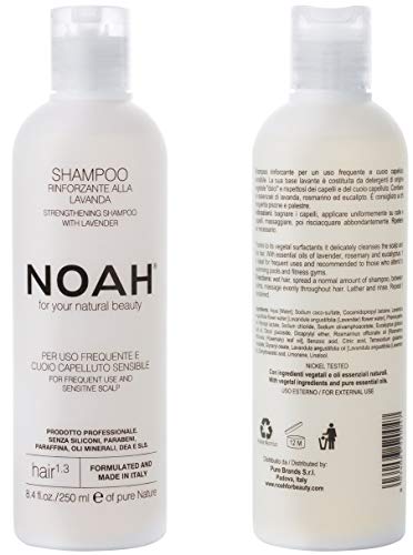 Noé 1,3 fortalecer Champú con Lavanda 250 ml