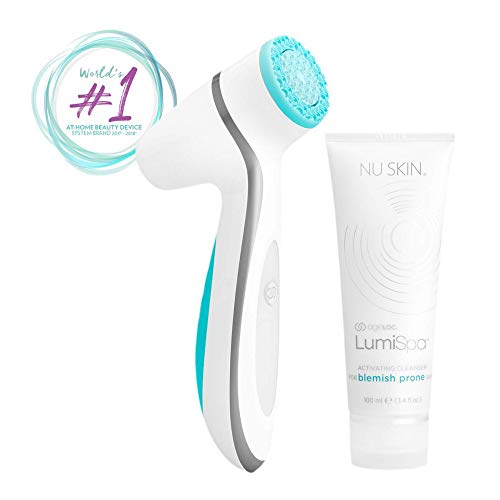 Nu SKIN BLEMISH Limpiador para la piel de la mancha para reducir el acné de la espinilla de la mancha oscura uso anti envejecimiento con el blanco del dispositivo de Lumispa