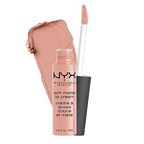 NYX Professional Makeup Pintalabios Soft Matte Lip Cream, Acabado cremoso mate, Color ultrapigmentado, Larga duración, Tono: Cairo