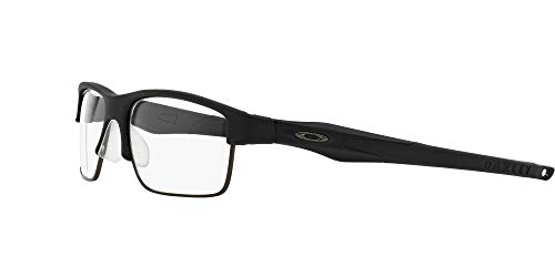 Oakley 3128, Monturas de Gafas para Hombre, Negro (Satin Black), 53