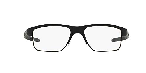 Oakley 3128, Monturas de Gafas para Hombre, Negro (Satin Black), 53