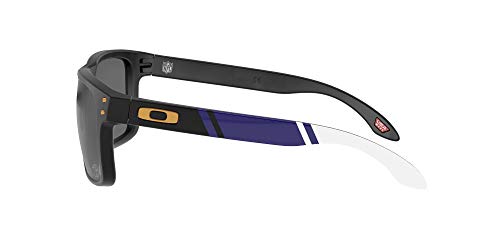 Oakley Holbrook NFL 2020 Collection Baltimore Ravens, negro mate/negro Prizm, 57 mm