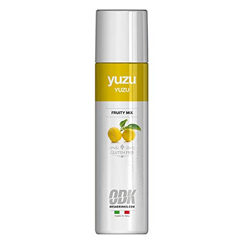 ODK Yuzu Puree 750ml - Puré de cóctel con sabor único, jarabes de cóctel, mezcladores, purés