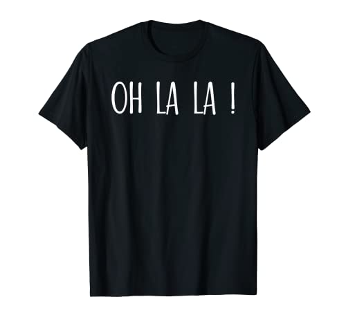 Ohlala France Paris Besos románticos Camiseta