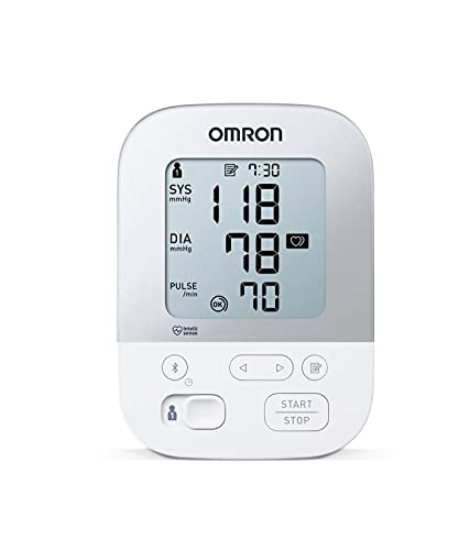 Omron Tensiómetro X4 Smart, monitor para la presión arterial y el control de la hipertensión, compatible con Dispositivos smartphone, aprobado por la protección de consumidores de Stiwa 09/2020