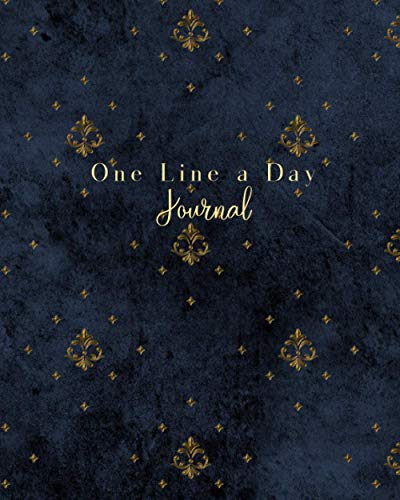 One Line A Day Journal: A Five-Year Memory Book, Diary, Notebook, Posh Style (Daily Journal For Creative Women To Write Memories In)