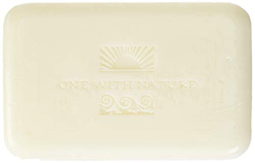 One With Nature - Dead Sea Mineral Bar jabón rejuvenecedor sal del mar muerto - 7 oz.