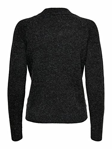 Only Onlrica Life Knt Noos-Jersey Suéter, Negro, S para Mujer