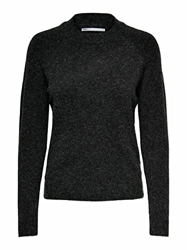 Only Onlrica Life Knt Noos-Jersey Suéter, Negro, S para Mujer