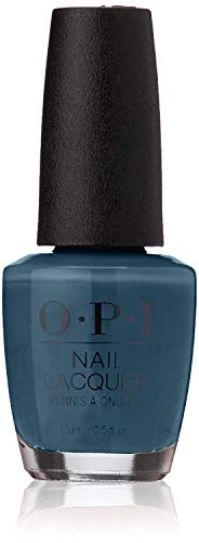 OPI Nail Laquer - Esmalte Uñas Duración de hasta 7 Días, Efecto Manicura Profesional 'CIA Color is Awesome' Azul - 15 ml