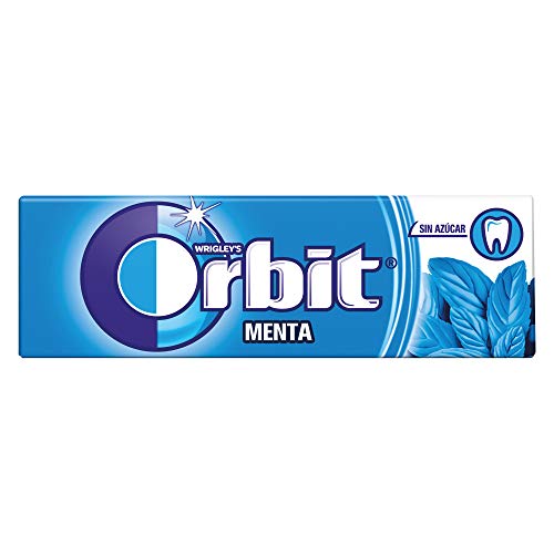 Orbit Chicles Sin Azúcar Sabor Menta, Fresco, Intenso y de Larga Duración en formato Gragea (30 x 10 chicles)