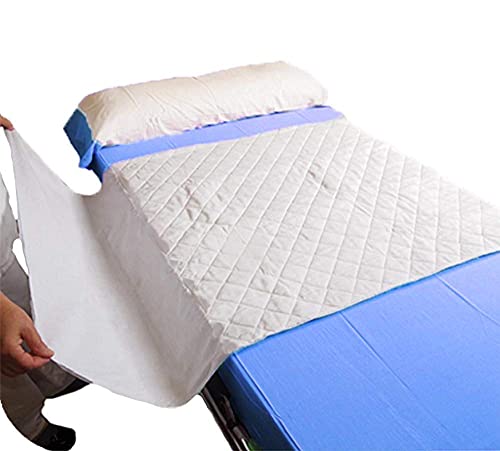 OrtoPrime Empapador Cama Super Absorbente 4,65 Litros m2 + 400 Lavados - Protector Colchón 5 Capas - Empapador Adultos Bebes y Niños - Protector Cama con Alas - Empapador Lavable 90 x 85