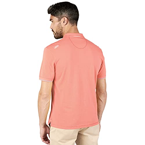 Oxbow N1NICO Polo de manga corta piqué para hombre, rosa (Pamplemousse), 4XL