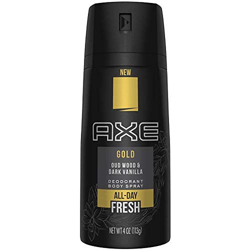 Pack de 3 desodorantes Axe en spray "Gold - Oud Wood & Dark Vanilla", 150 ml