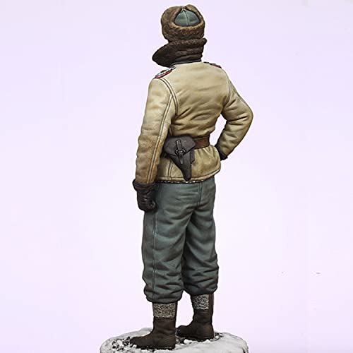 PANGCHENG 1/16 MAX Wunsche, Kharkov 1943 Kit de Resina Figura de Soldados GK Tema Militar de la Segunda Guerra Mundial, Kit sin Montar y sin Pintar