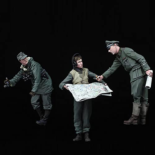 PANGCHENG Figura Modelo de Resina 1/35 Soldado GK Las últimas Instrucciones, Kharkov 1943 Tema Militar de la Segunda Guerra Mundial Kit sin Montar y sin Pintar