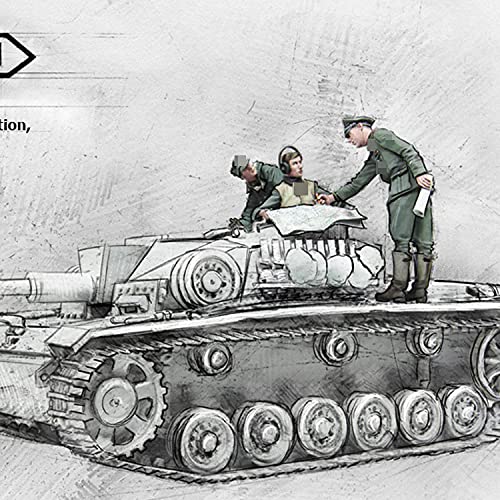 PANGCHENG Figura Modelo de Resina 1/35 Soldado GK Las últimas Instrucciones, Kharkov 1943 Tema Militar de la Segunda Guerra Mundial Kit sin Montar y sin Pintar