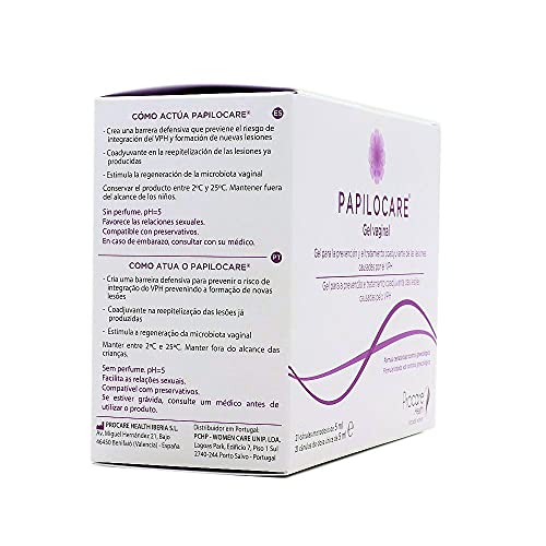 Papilocare Gel Vaginal 21 Monodosis 5 Ml