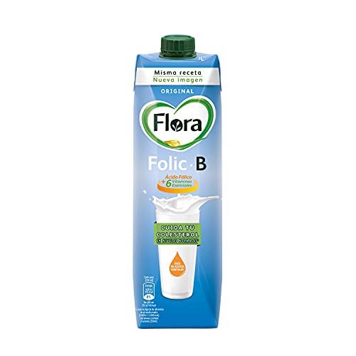 Pascual - Leche Original Flora Folic B, 4 x 1 L